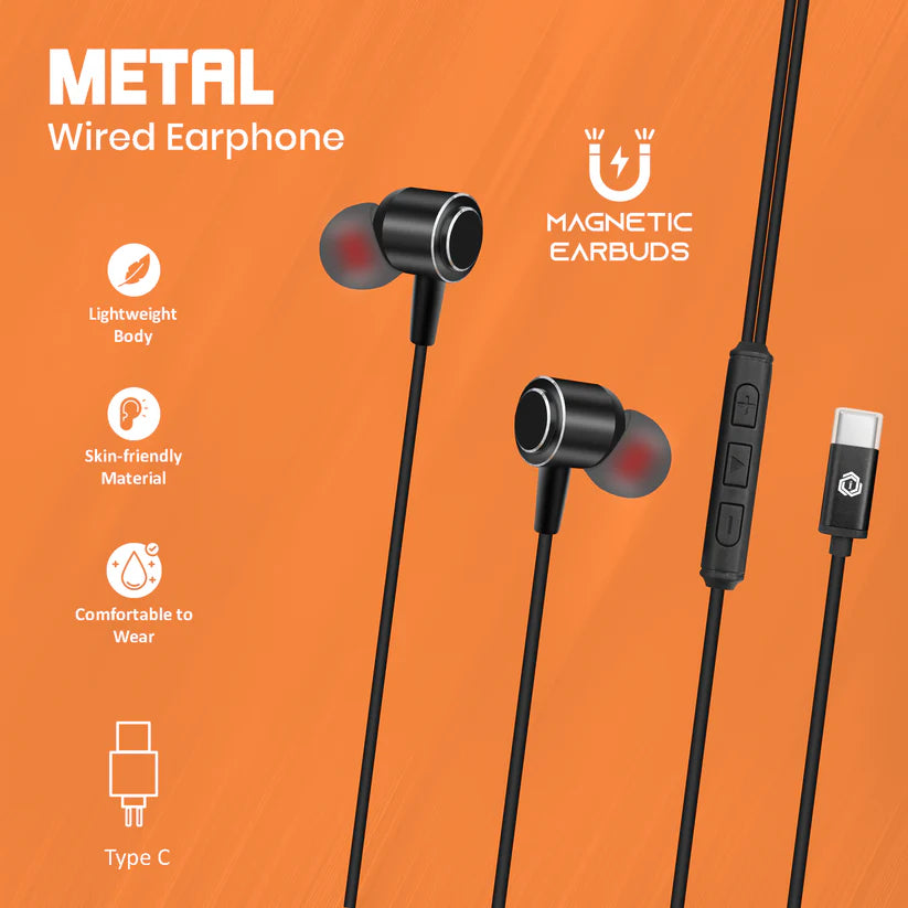 Prime Series Metal Wired Earphone