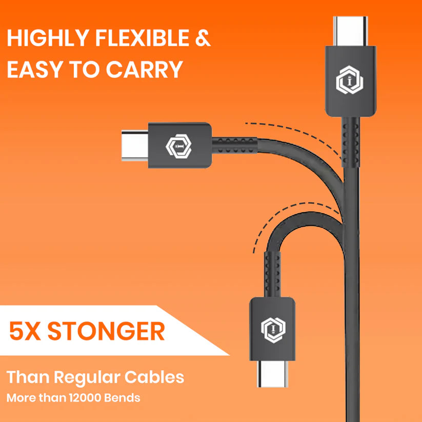120W Type-C to Type-C Fast Charging Cable