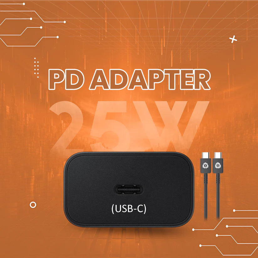 25W PD Adapter With Cable