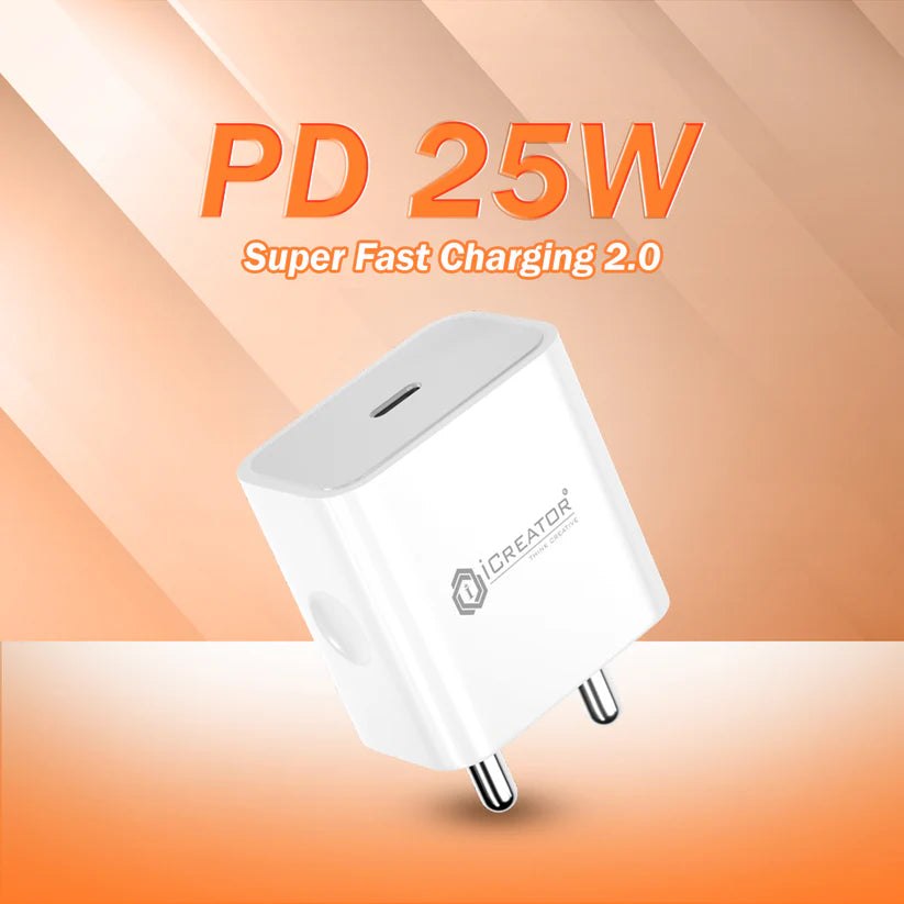 25W Power Adaptor | Super Fast Charging 2.0