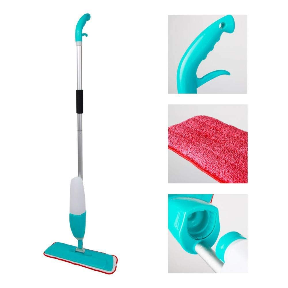 deevudi Stainless Steel Water Spray Mop For Floor Cleaning, Floor Mop Microfiber Mop For Tile Floors Wet Mop With Sprayer Mop Dry And Wet (1 Pc, Multicolor)