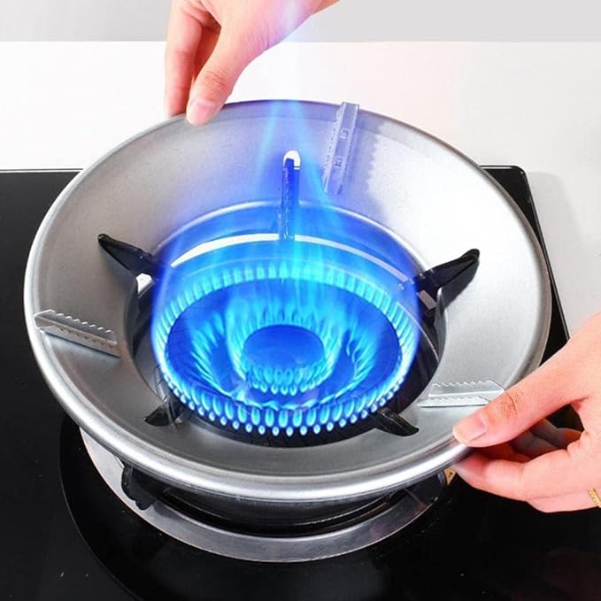 deevudi Gas Saver Burner Stand | Gas Saver Jali | Home Gas Stove Fire & Windproof Energy Saving