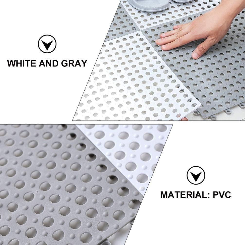 Bathroom Anti Slip Tile Mat (Pack of 2)