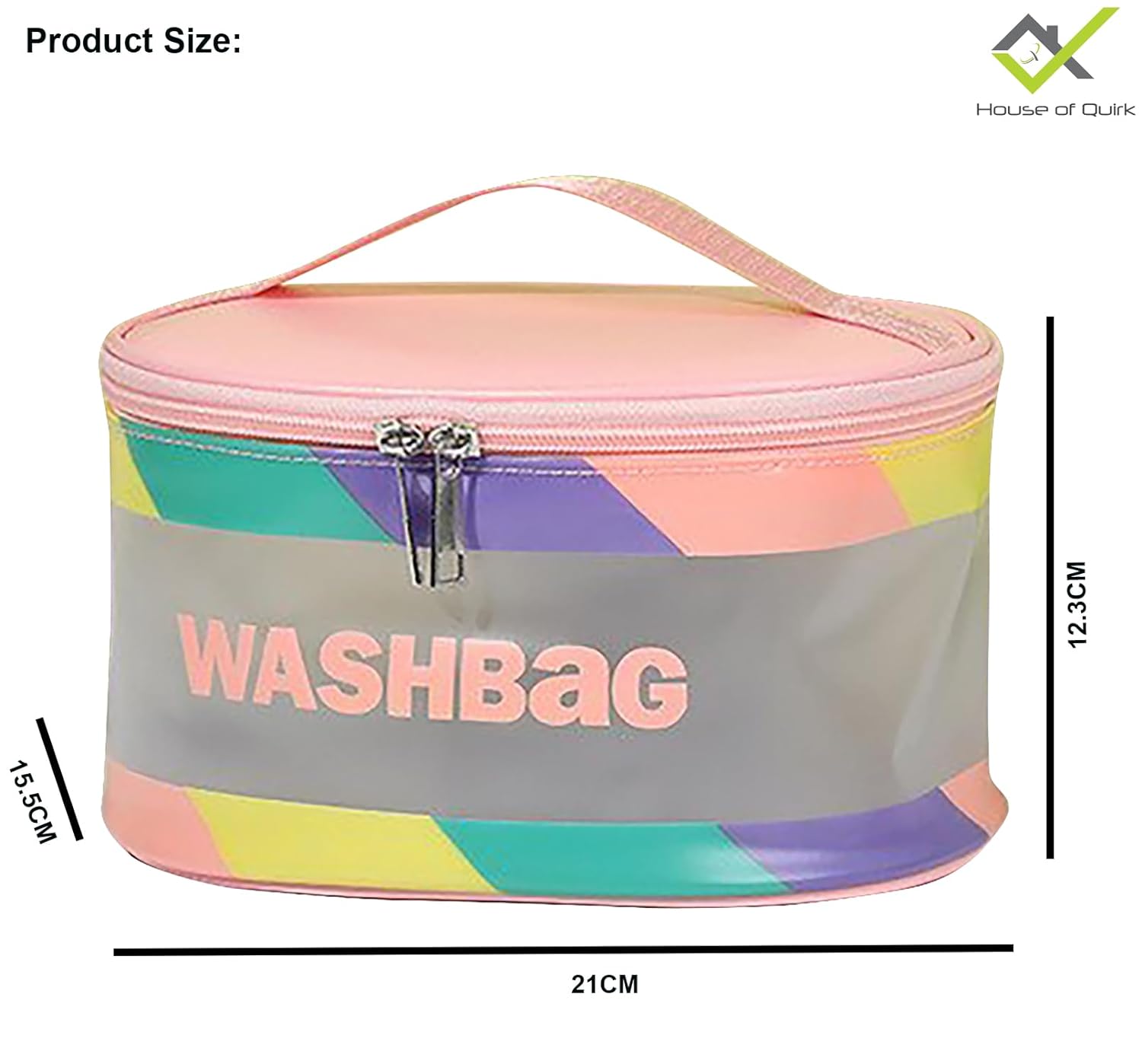 deevudi Clear Toiletry Bag, Wash Make Up Bag PVC Waterproof Zippered Cosmetic Bag, Portable Carry Pouch for Women Men (Set of 3 Bag Black)