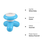 Load image into Gallery viewer, deevudi Acupressure Electric Mini Full Body Vibration Massager mimo mini vibration full body massager slimming body massager For pain relief with USB Port
