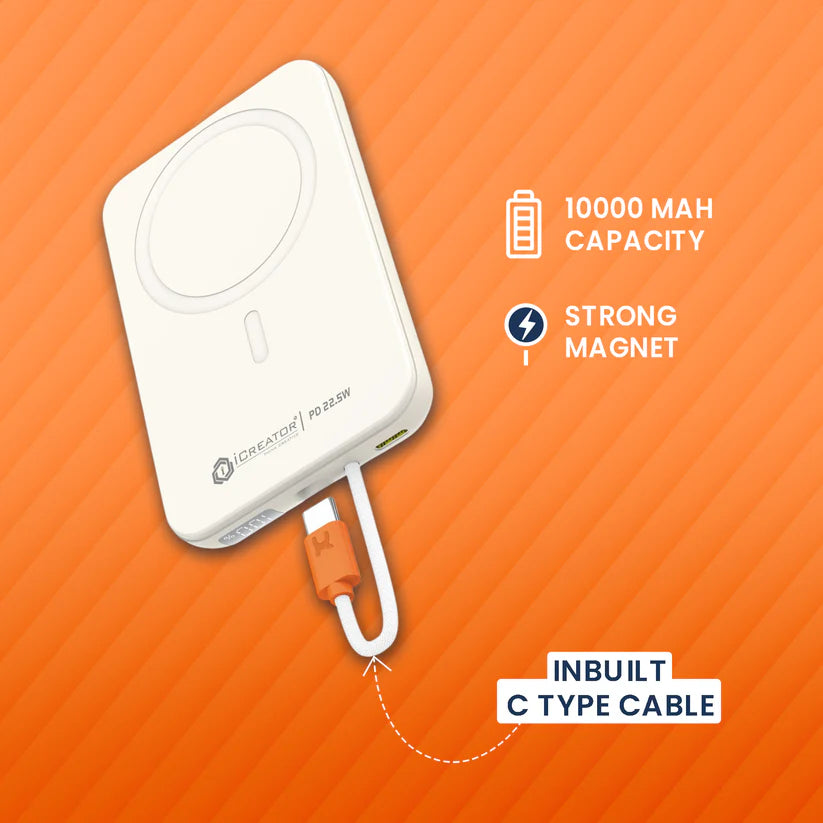 Airport Series 10000mAh Magnetic Wireless Power Bank