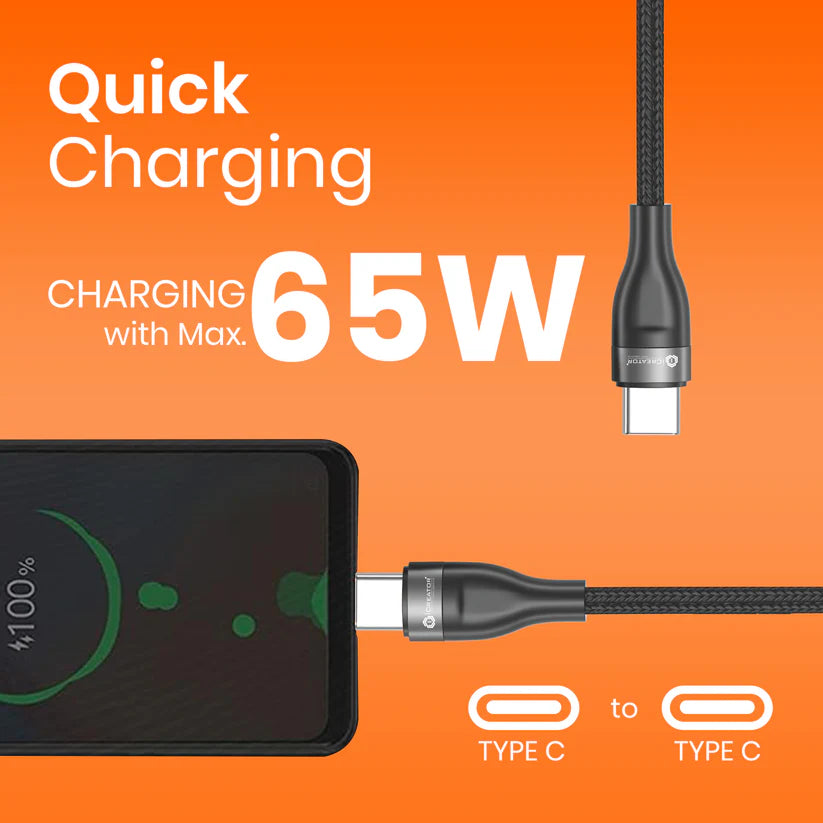 Armour Series 65W Data Cable