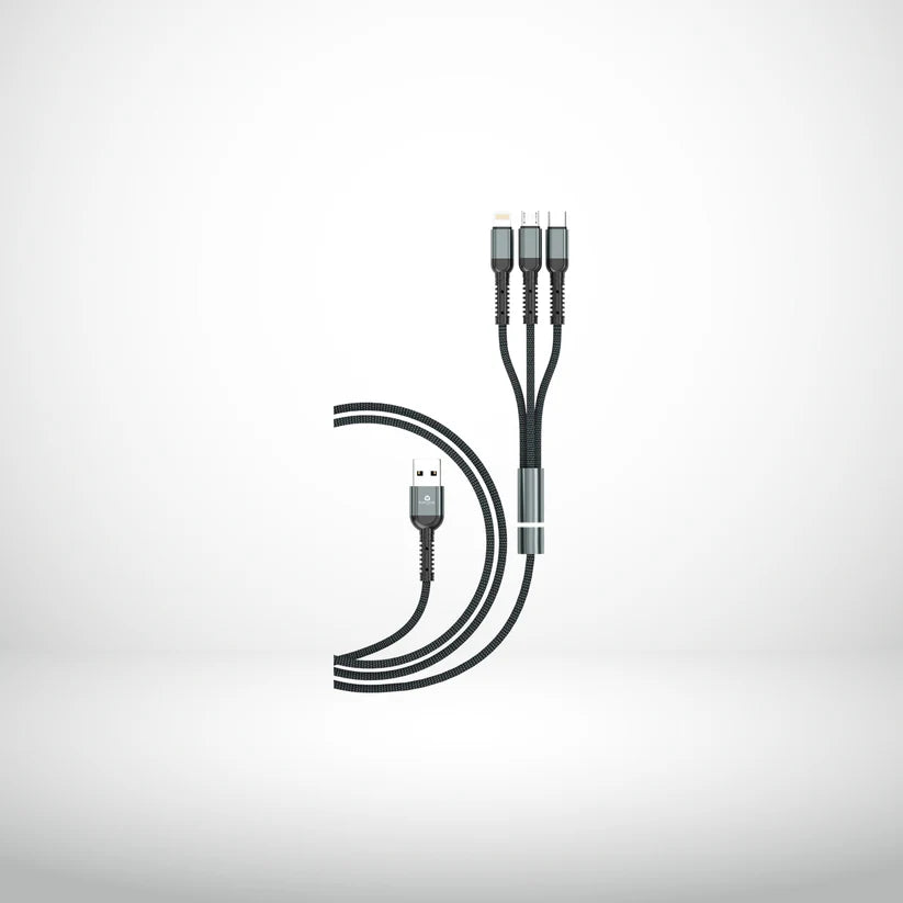 Family Series 3 in 1 Cable With SR Reinforced Protection