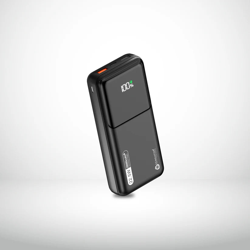 Energy Series 20K mAh PowerBank With 2 USB Port with Digital Display