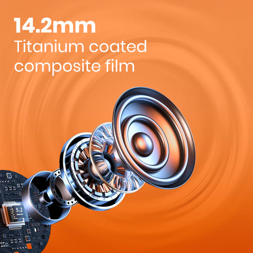 Mountain Series Bluetooth Neckband | 600H Standby, Wireless V5.3, XL Battery