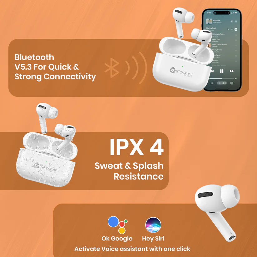 Trust Series True Wireless Earbuds with IPX4 and ENC