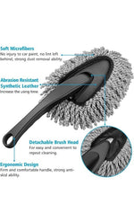 Load image into Gallery viewer, deevudi Mini Car Duster - Soft Microfiber Car Dash Duster Brush for Car Cleaning Home Kitchen Computer Cleaning Brush Dusting Tool
